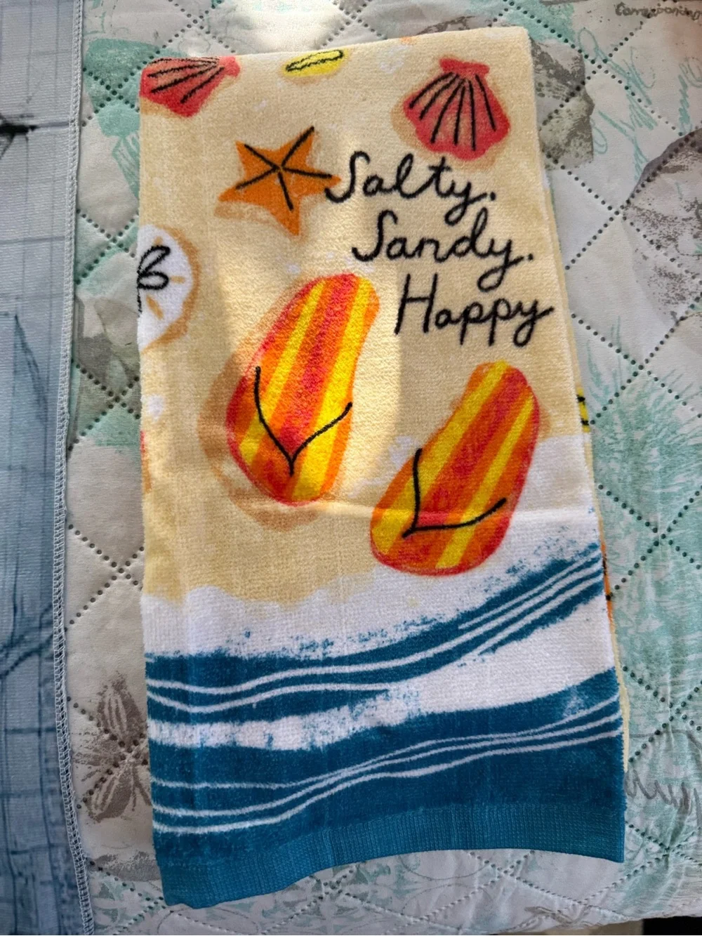 New Set of 4 Summer Hand Towels